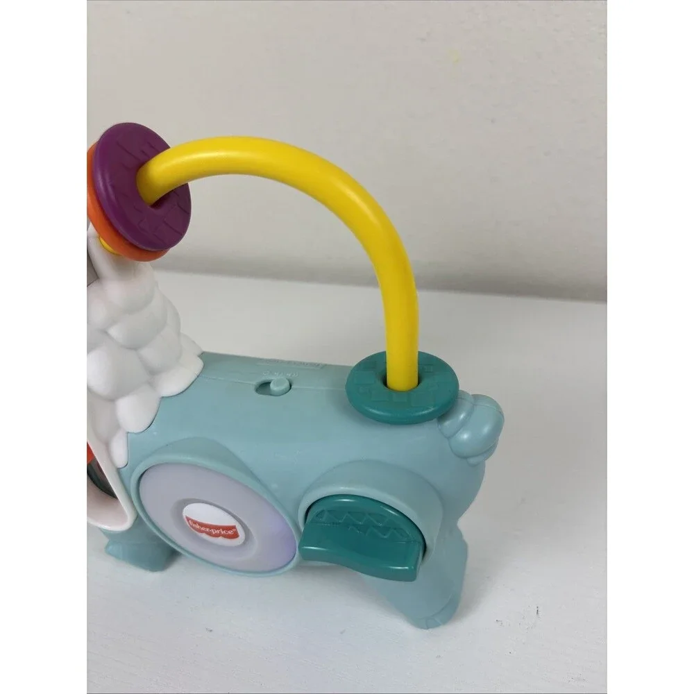 Fisher Price Linkimals Musical Llama Interactive Learning Toy Tested Works